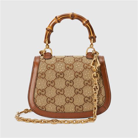 gucci nymphaea bamboo|Gucci Bamboo 1947 mini top handle bag .